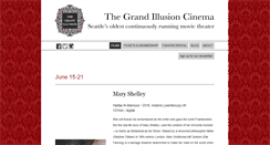 Desktop Screenshot of grandillusioncinema.org