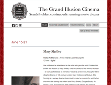 Tablet Screenshot of grandillusioncinema.org